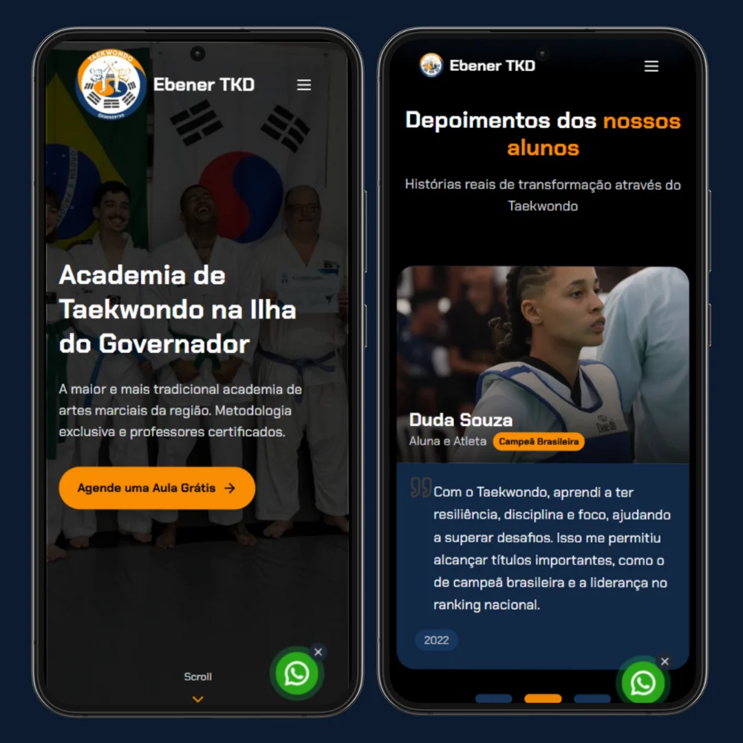 Ebener Taekwondo screenshot