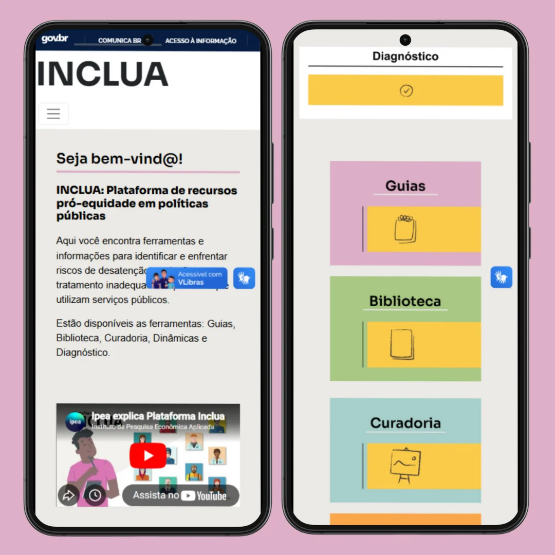 INCLUA - IPEA screenshot